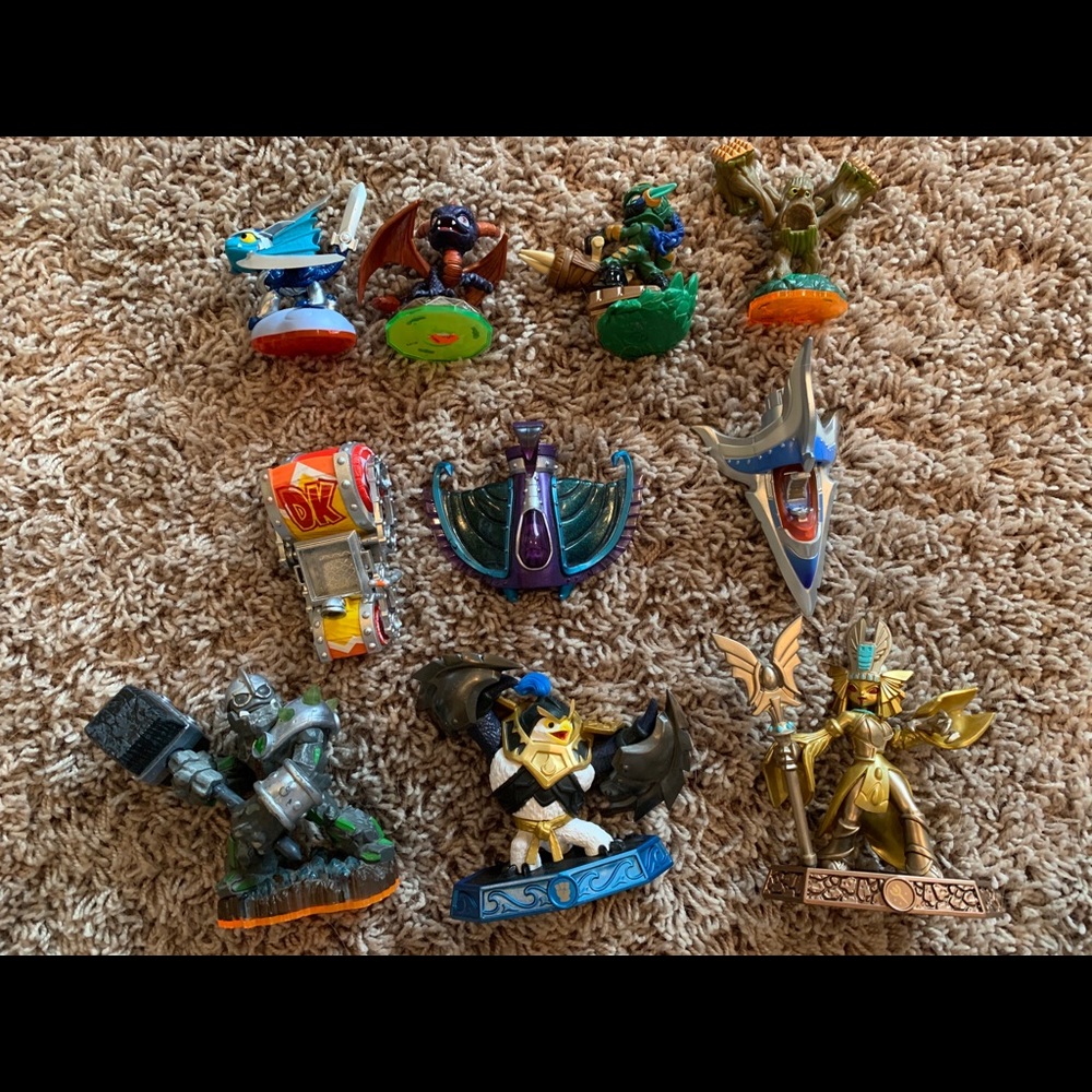 Sky landers Figures Lot of 10